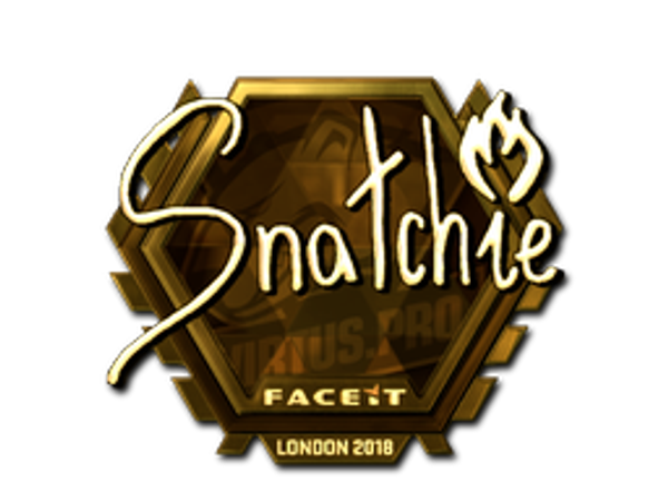Sticker | snatchie (Gold) | London 2018