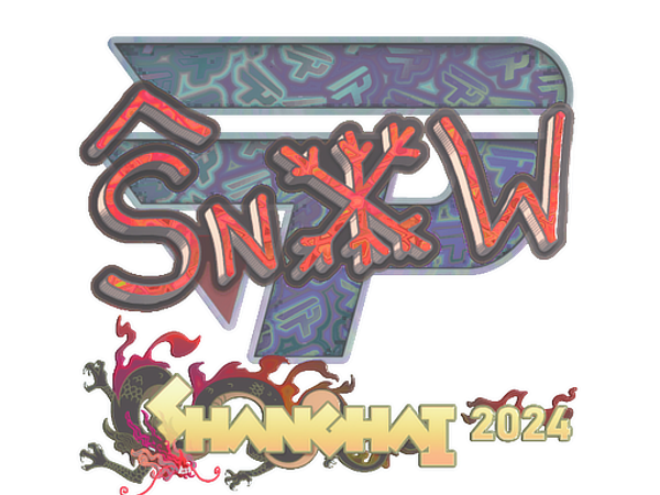 Sticker | snow (Holo) | Shanghai 2024