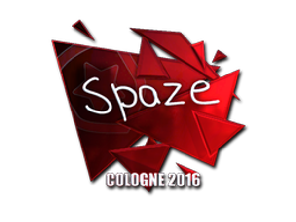 Sticker | spaze (Foil) | Cologne 2016