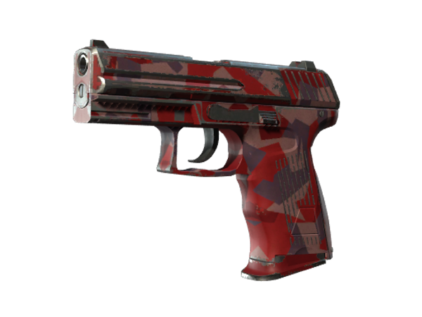 P2000 | Red FragCam (Well-Worn)