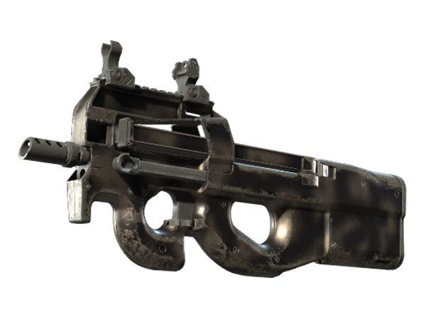 P90 | Сажа (Поношенное)