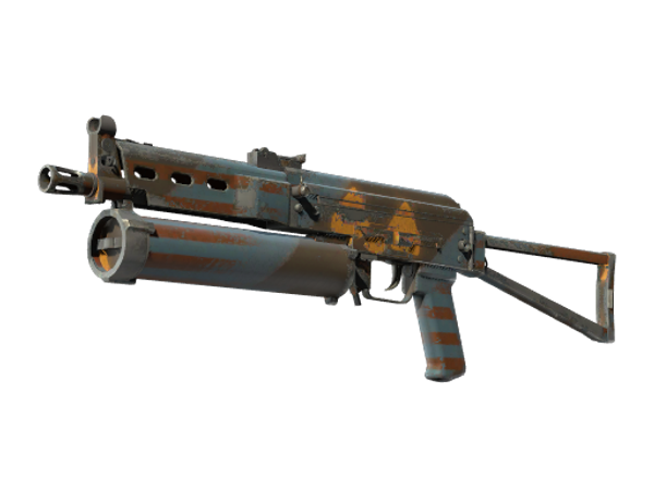 PP-Bizon | Irradiated Alert (Well-Worn)
