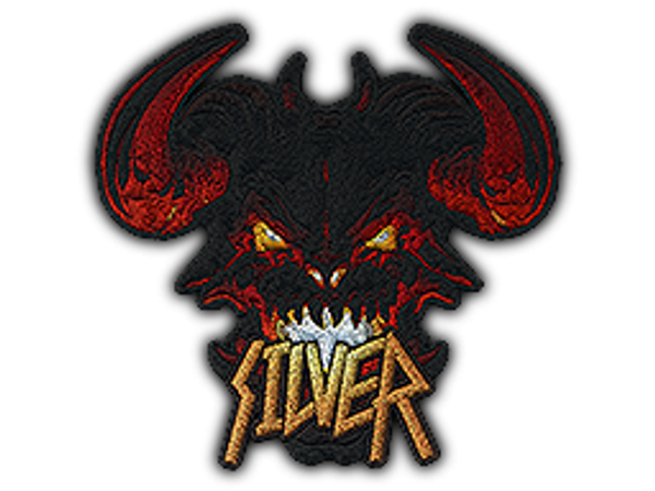 Patch | Metal Silver Demon