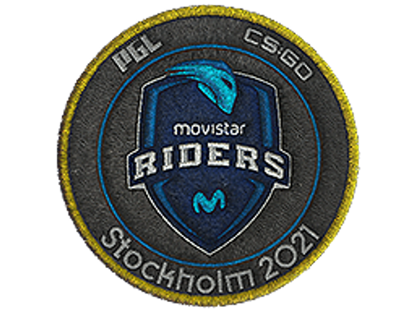 Нашивка | Movistar Riders | Стокгольм-2021