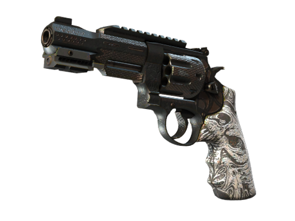 R8 Revolver | Bone Forged (Minimal Wear)