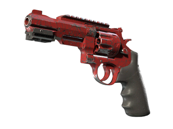R8 Revolver | Crimson Web (Well-Worn)