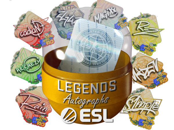 Rio 2022 Legends Autograph Capsule