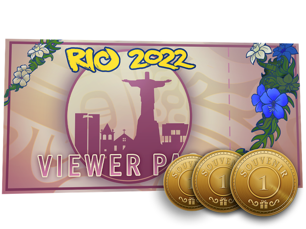 Rio 2022 Viewer Pass + 3 Souvenir Tokens