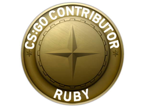 Монета карты Ruby