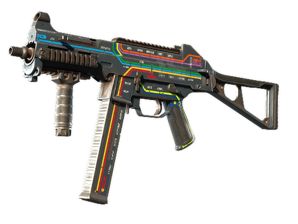 UMP-45 | Late Night Transit (Закалённое в боях)