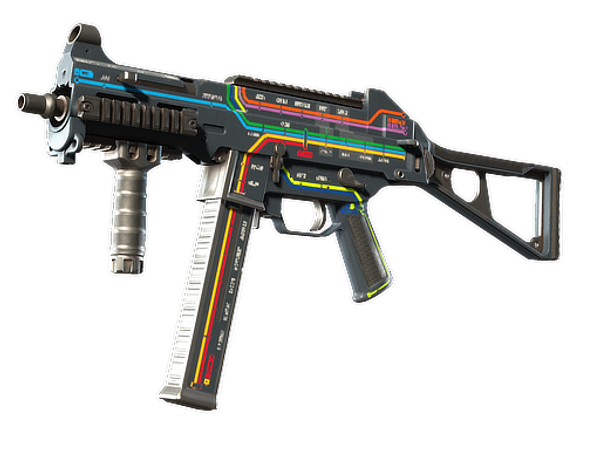 UMP-45 | Late Night Transit (Поношенное)