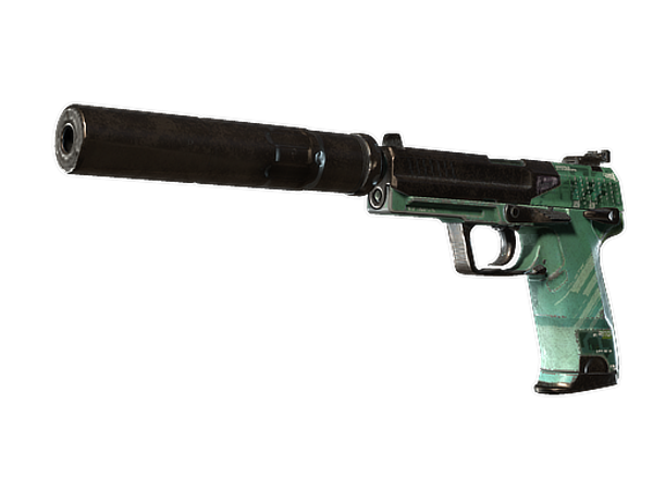 USP-S | PC-GRN (Battle-Scarred)