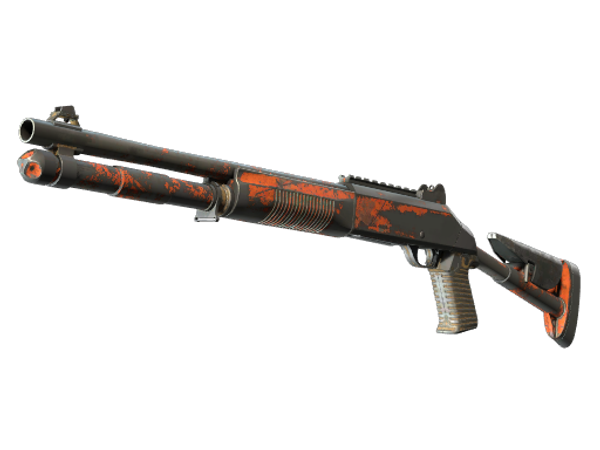 XM1014 | Оранжевое пламя (Закалённое в боях)